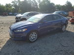 2013 Ford Fusion Se Blue vin: 3FA6P0H7XDR377292