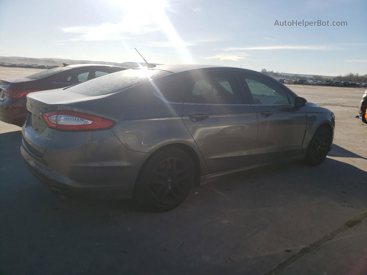 2014 Ford Fusion Se Черный vin: 3FA6P0H7XER213543