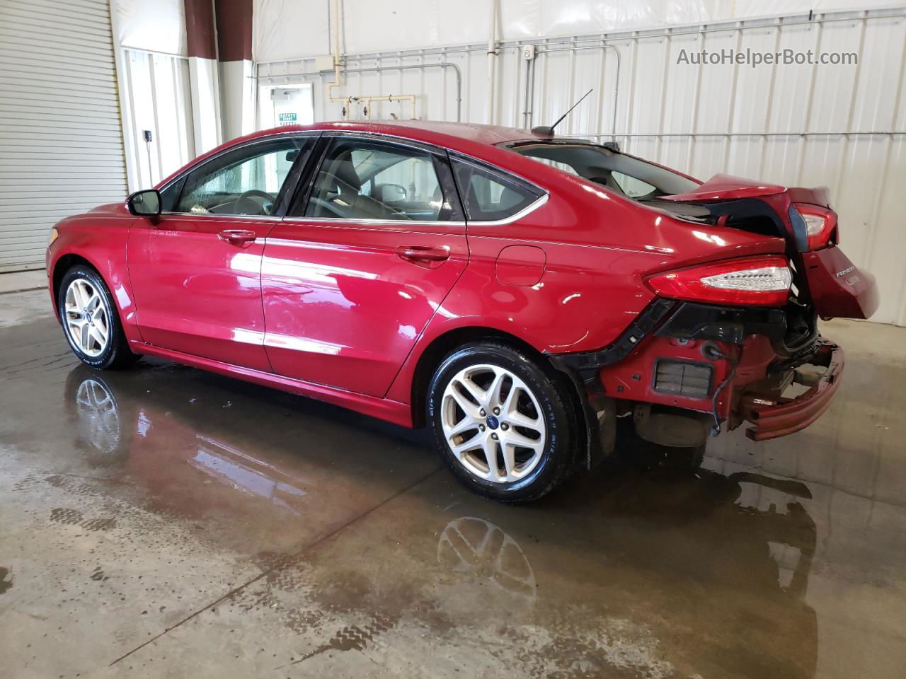 2014 Ford Fusion Se Maroon vin: 3FA6P0H7XER353866