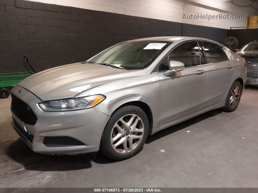 2015 Ford Fusion Se Silver vin: 3FA6P0H7XFR156777