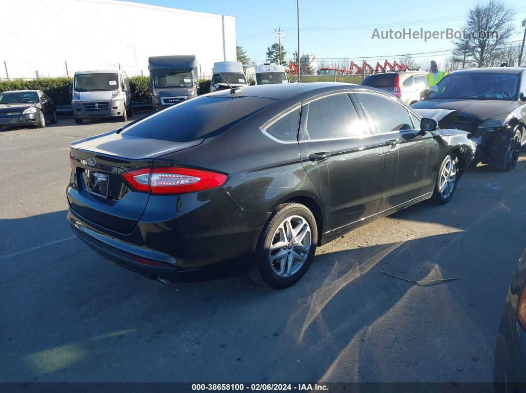 2015 Ford Fusion Se Black vin: 3FA6P0H7XFR296750