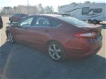 2016 Ford Fusion Se Бордовый vin: 3FA6P0H7XGR110416