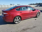 2016 Ford Fusion Se Бордовый vin: 3FA6P0H7XGR110416