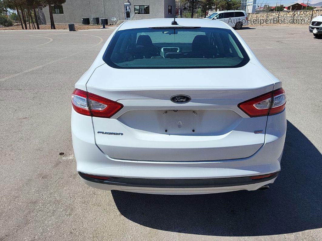 2016 Ford Fusion Se vin: 3FA6P0H7XGR292814