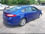 2016 Ford Fusion Se Blue vin: 3FA6P0H7XGR363199