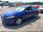 2016 Ford Fusion Se Blue vin: 3FA6P0H7XGR363199