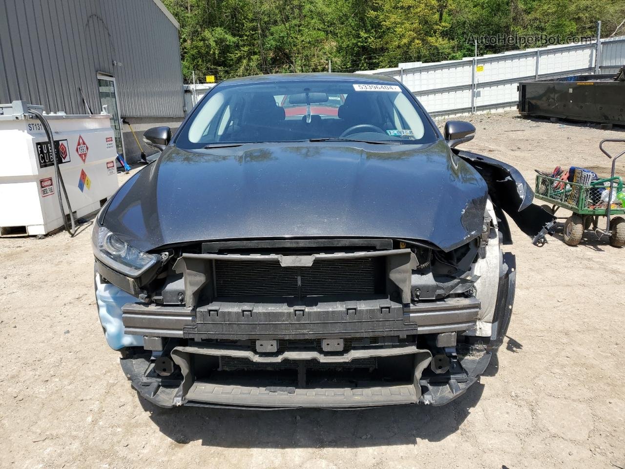 2016 Ford Fusion Se Charcoal vin: 3FA6P0H7XGR379192