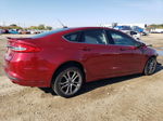 2017 Ford Fusion Se Red vin: 3FA6P0H7XHR210632