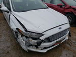 2018 Ford Fusion Se White vin: 3FA6P0H7XJR112206