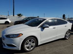 2018 Ford Fusion Se Белый vin: 3FA6P0H7XJR123741