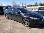 2018 Ford Fusion Se Black vin: 3FA6P0H7XJR253664