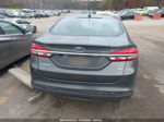 2018 Ford Fusion Se Gray vin: 3FA6P0H7XJR262719