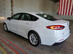 2020 Ford Fusion Se White vin: 3FA6P0H7XLR209778