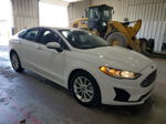 2020 Ford Fusion Se White vin: 3FA6P0H7XLR209778