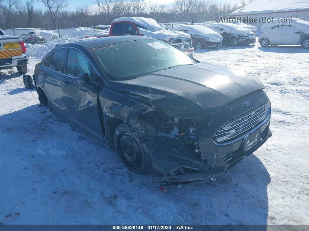 2014 Ford Fusion Se Черный vin: 3FA6P0H90ER134223