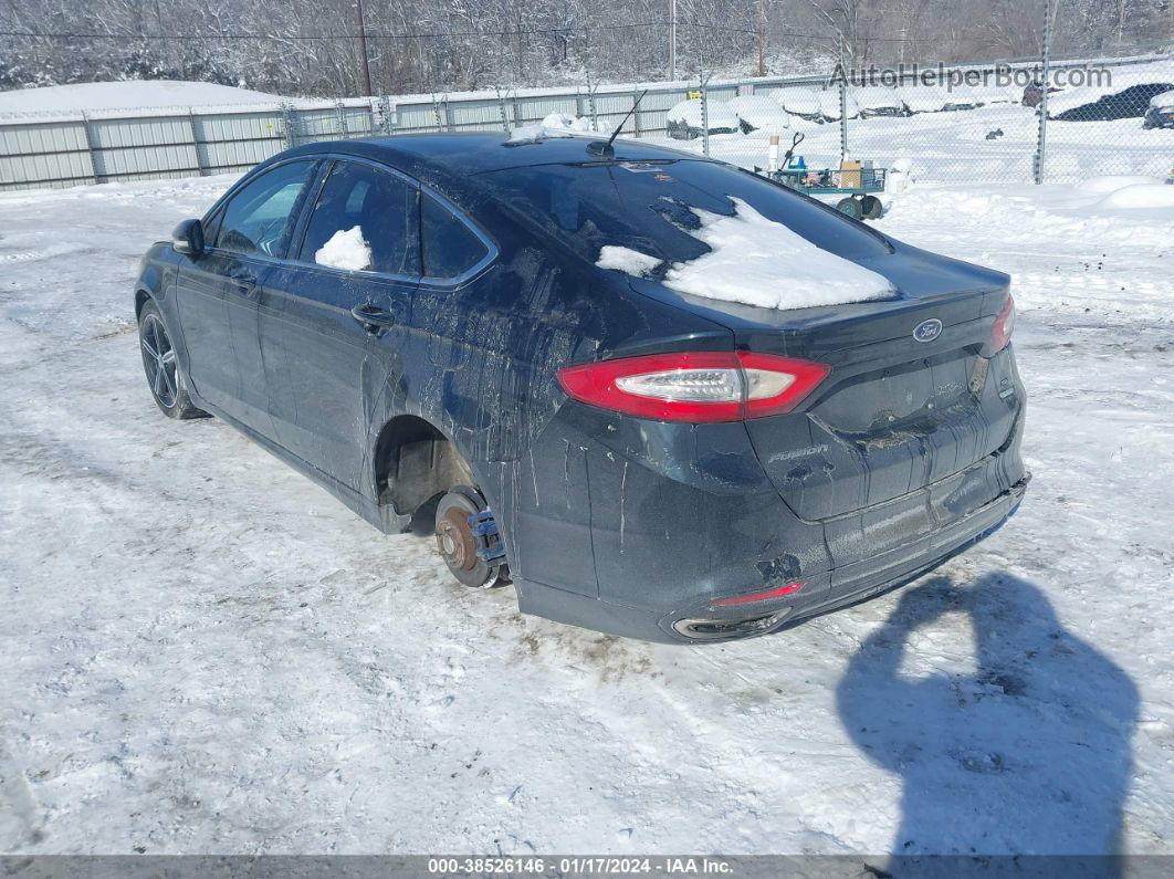 2014 Ford Fusion Se Черный vin: 3FA6P0H90ER134223