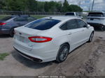 2014 Ford Fusion Se White vin: 3FA6P0H90ER381502