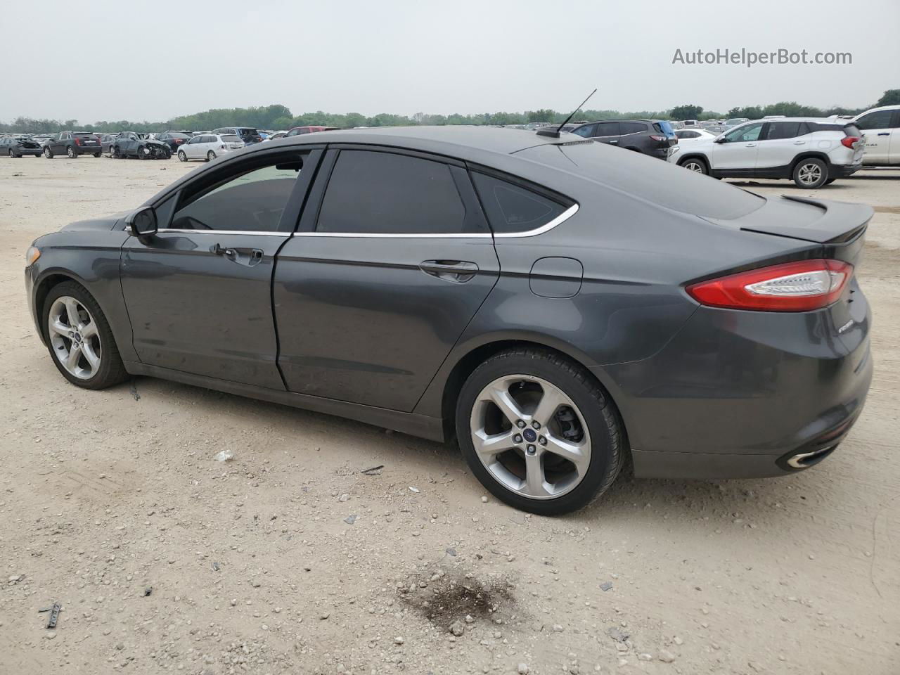 2015 Ford Fusion Se Серый vin: 3FA6P0H90FR104544