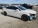 2014 Ford Fusion Se White vin: 3FA6P0H91ER381718