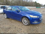 2014 Ford Fusion Se Blue vin: 3FA6P0H91ER388863