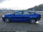 2014 Ford Fusion Se Blue vin: 3FA6P0H91ER388863