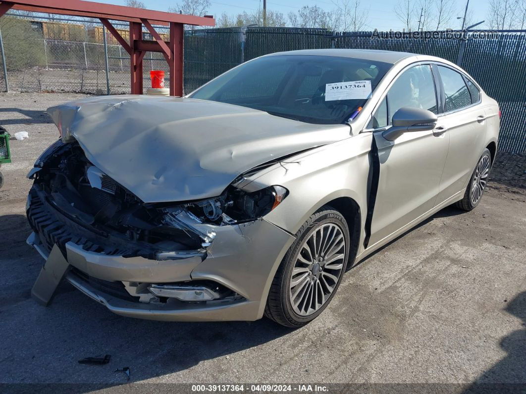 2017 Ford Fusion Se Gold vin: 3FA6P0H91HR321765