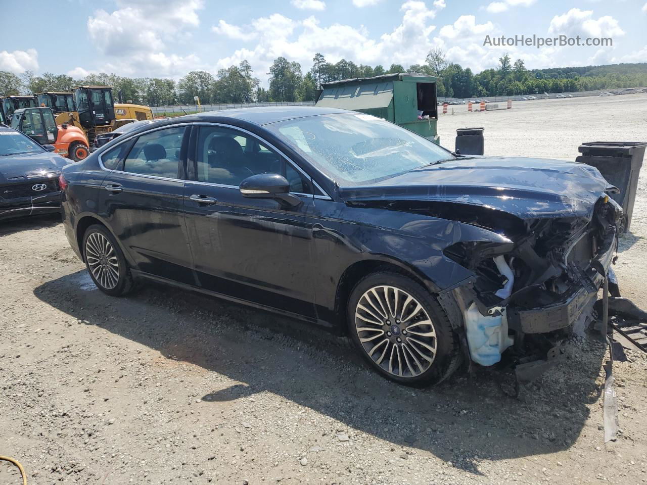 2017 Ford Fusion Se Black vin: 3FA6P0H91HR346472