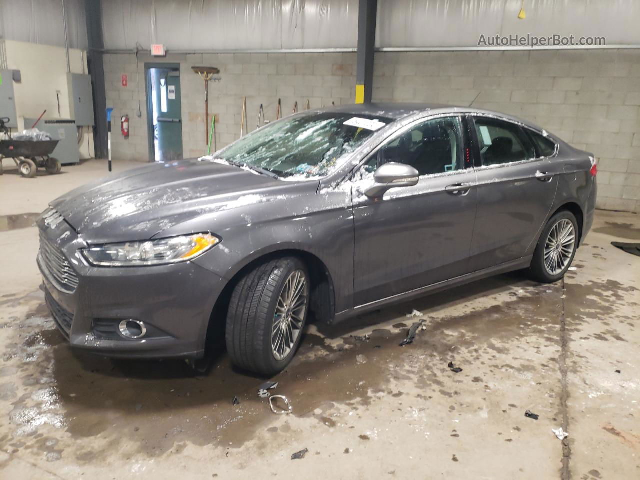 2013 Ford Fusion Se Серый vin: 3FA6P0H92DR327200