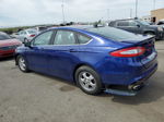 2013 Ford Fusion Se Blue vin: 3FA6P0H92DR341985