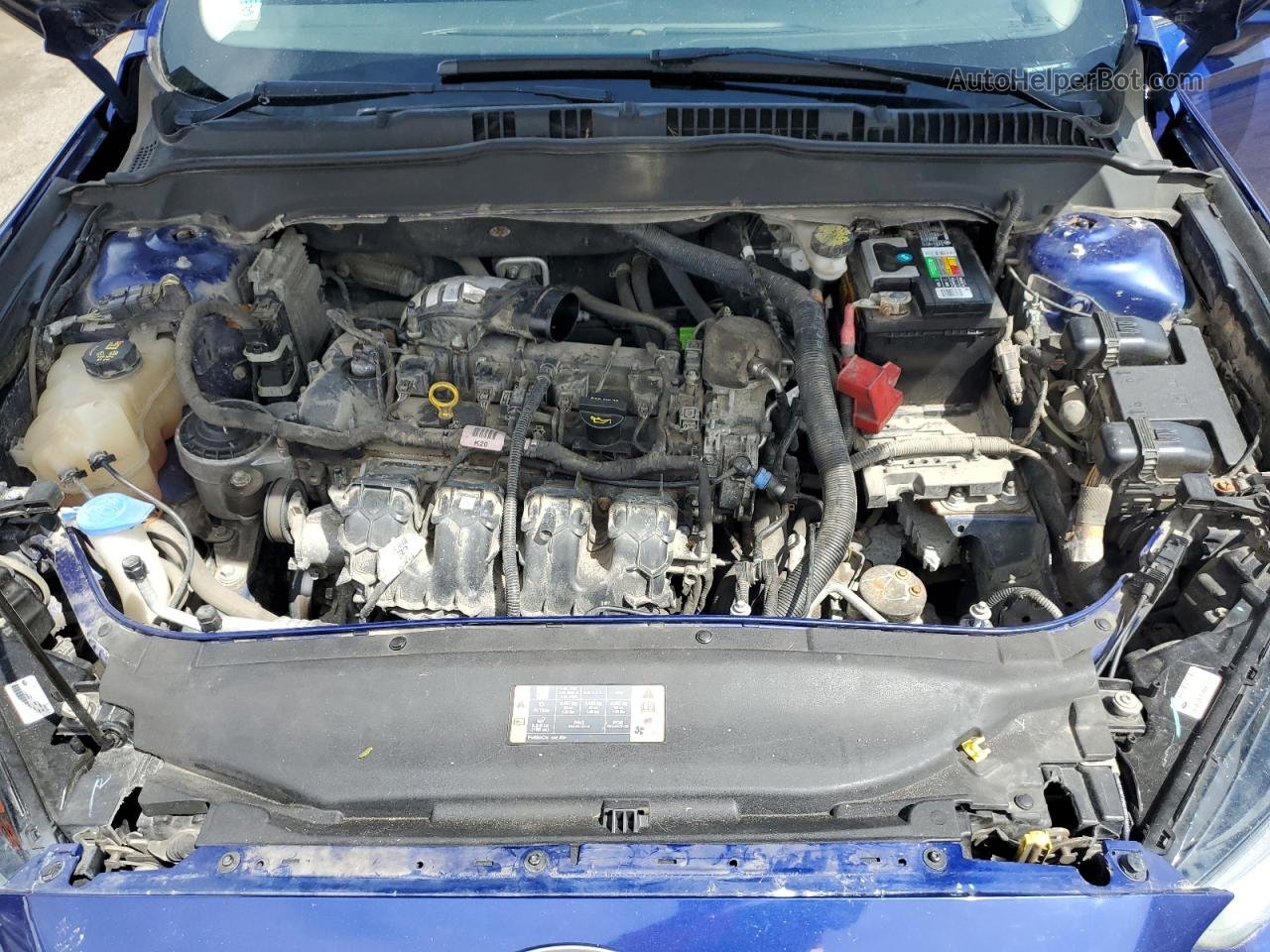 2013 Ford Fusion Se Синий vin: 3FA6P0H92DR341985