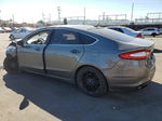 2014 Ford Fusion Se Gray vin: 3FA6P0H92ER111560