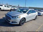 2014 Ford Fusion Se Silver vin: 3FA6P0H92ER343558