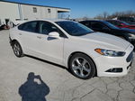 2015 Ford Fusion Se White vin: 3FA6P0H92FR268314