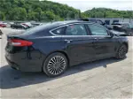 2017 Ford Fusion Se Black vin: 3FA6P0H92HR138813