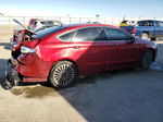 2017 Ford Fusion Se Red vin: 3FA6P0H92HR253153