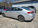 2018 Ford Fusion Se Silver vin: 3FA6P0H92JR115506