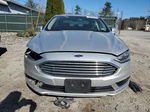 2018 Ford Fusion Se Silver vin: 3FA6P0H92JR115506