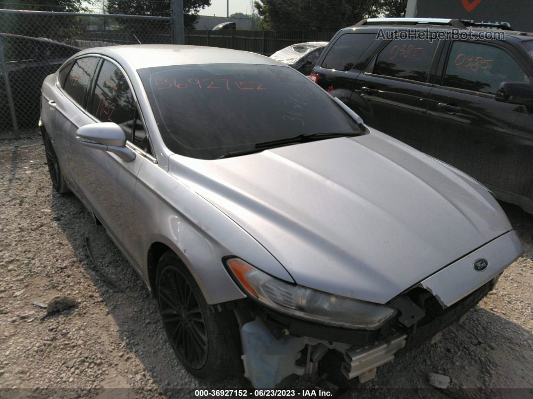 2013 Ford Fusion Se Silver vin: 3FA6P0H93DR178490