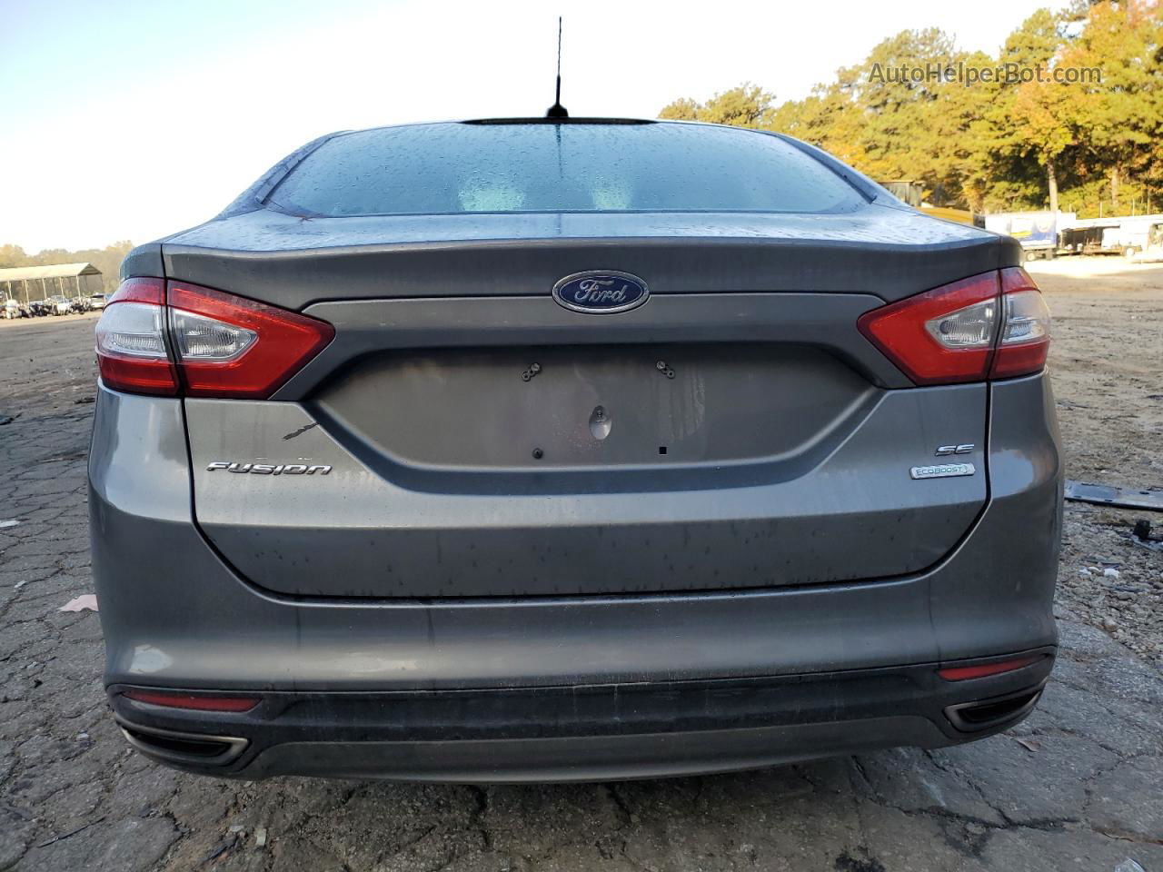 2014 Ford Fusion Se Charcoal vin: 3FA6P0H93ER257367