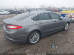 2014 Ford Fusion Se Gray vin: 3FA6P0H93ER358537