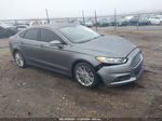 2014 Ford Fusion Se Gray vin: 3FA6P0H93ER358537