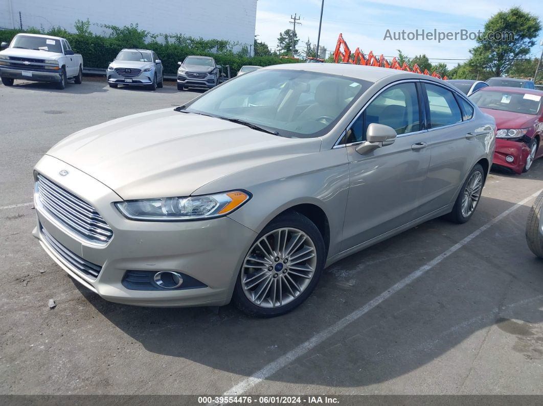 2015 Ford Fusion Se Gold vin: 3FA6P0H93FR138266