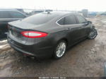 2016 Ford Fusion Se Gray vin: 3FA6P0H93GR155165