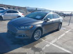 2014 Ford Fusion Se Gray vin: 3FA6P0H94ER195543