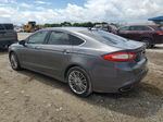 2014 Ford Fusion Se Gray vin: 3FA6P0H94ER358983