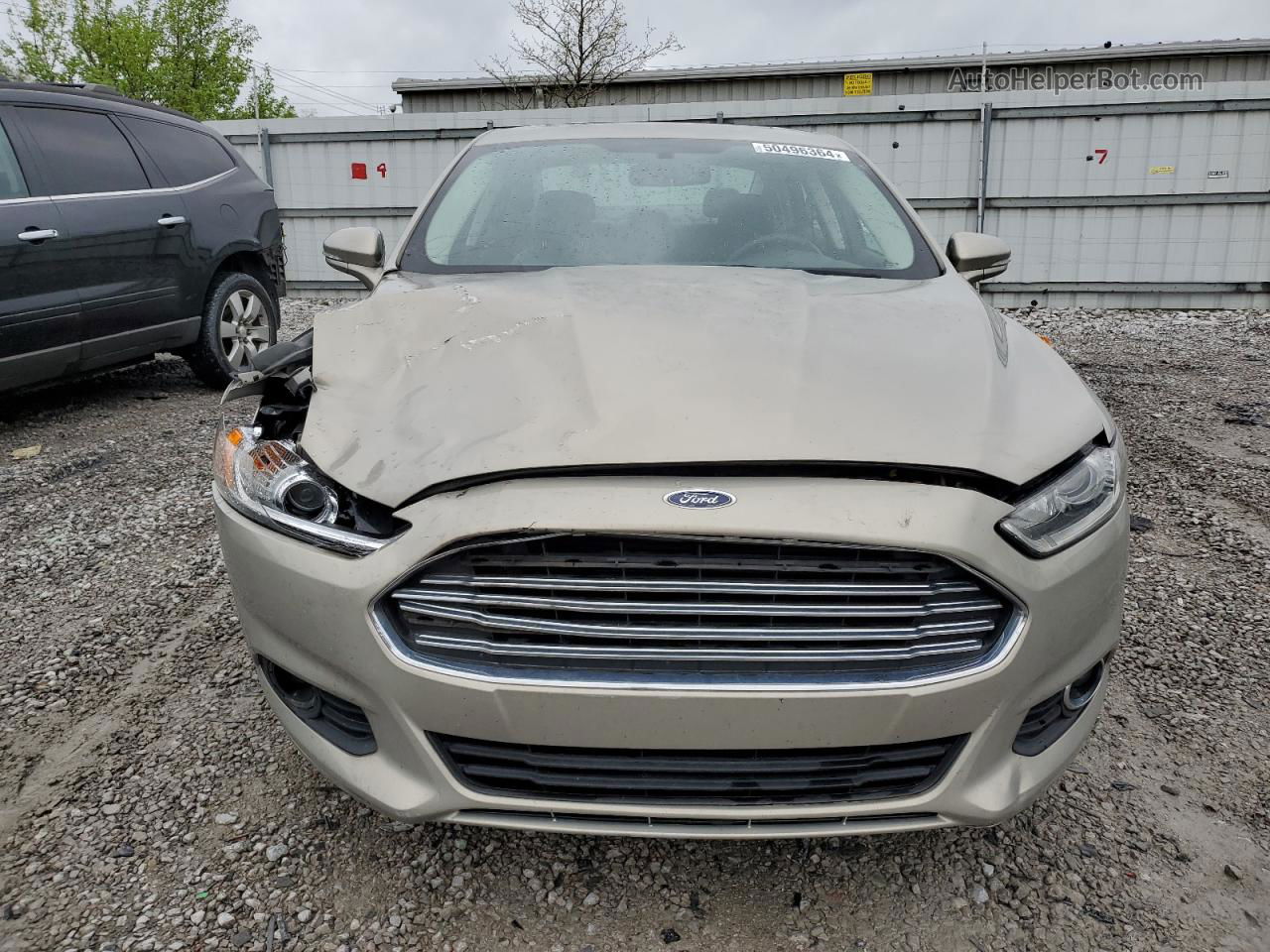 2015 Ford Fusion Se Tan vin: 3FA6P0H94FR103316