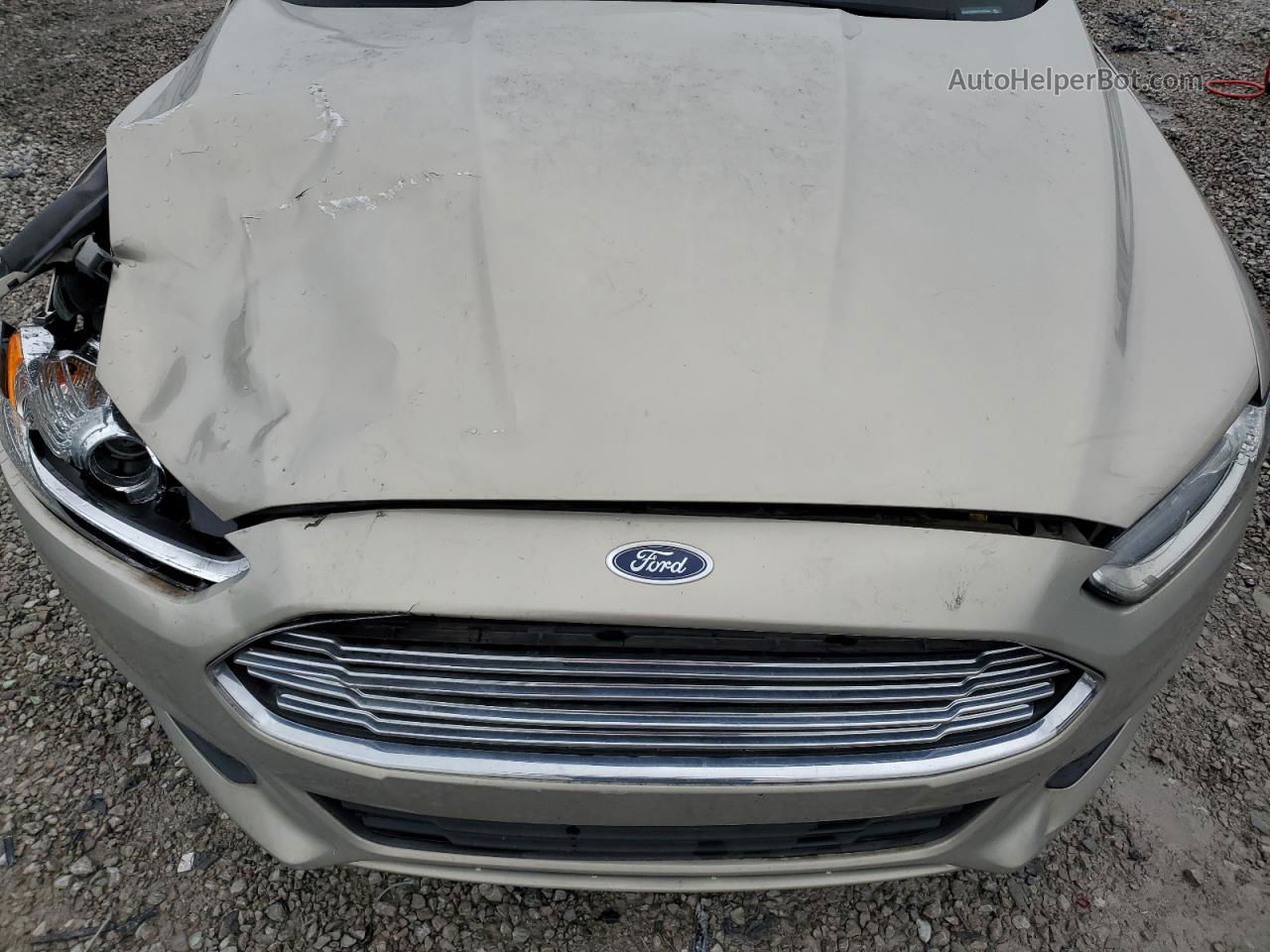 2015 Ford Fusion Se Желто-коричневый vin: 3FA6P0H94FR103316