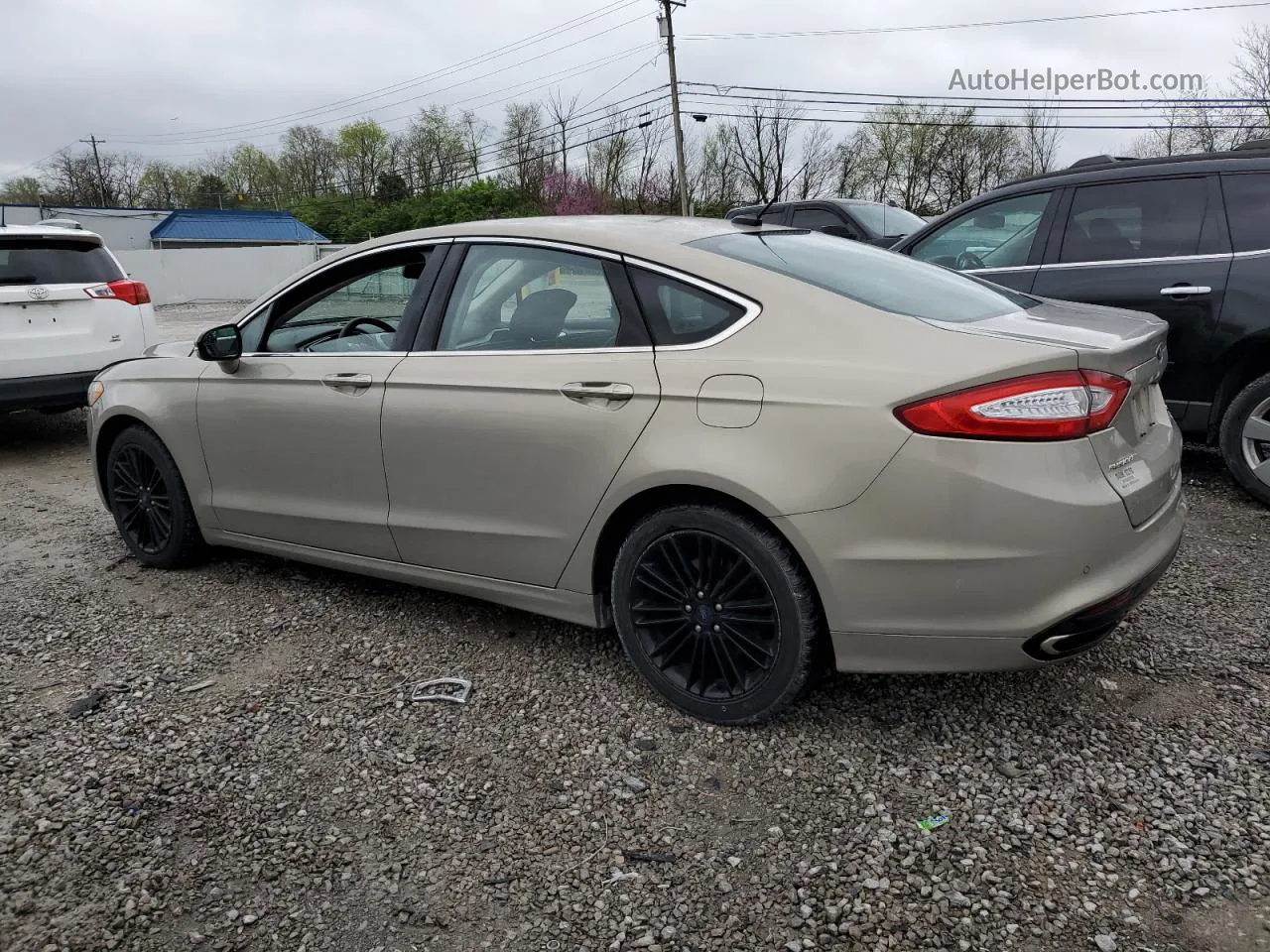 2015 Ford Fusion Se Tan vin: 3FA6P0H94FR103316