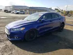 2016 Ford Fusion Se Blue vin: 3FA6P0H94GR116049