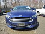 2015 Ford Fusion Se Синий vin: 3FA6P0H95FR220211